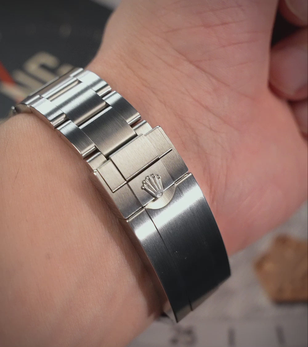 Video of Rolex Submariner Date, 41mm customized with diamonds and Black 'Tuxedo" bezel.