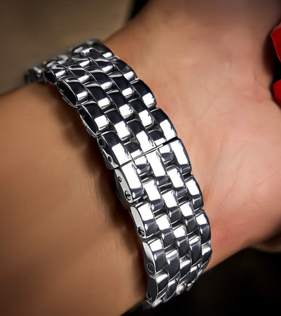 Cartier Panthère Medium - Steel - Quartz Movement - Custom Diamond-Set