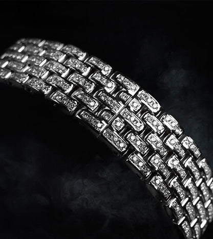 Cartier Panthère Medium - Steel - Quartz Movement - Custom Diamond-Set