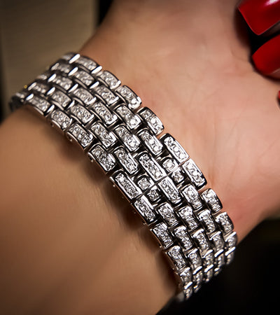 Cartier Panthère Small - Steel - Quartz Movement - Custom Diamond-Set