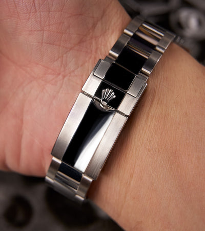 Rolex GMT-Master II 40 mm - Oystersteel - "Sprite" Custom Diamond-Set with Green/Black Gemstone Bezel