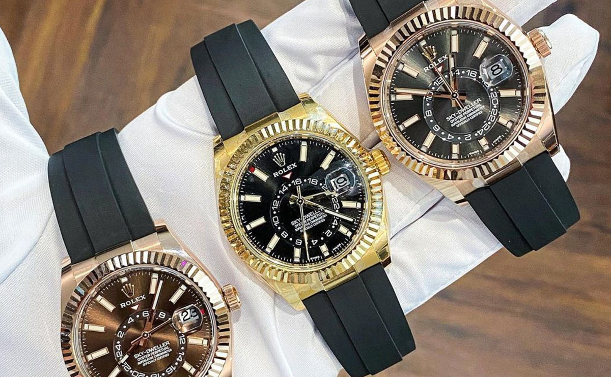 Rolex-SkyDwellers-Oysterflex-Cagau-Luxury-Watches