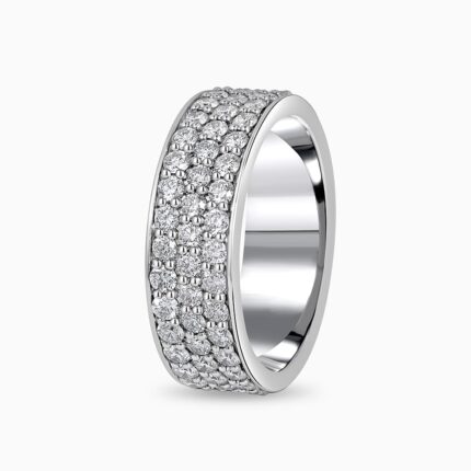 18k-White-Gold–3-Row-Diamond-Eternity-Ring–3.5-ctw
