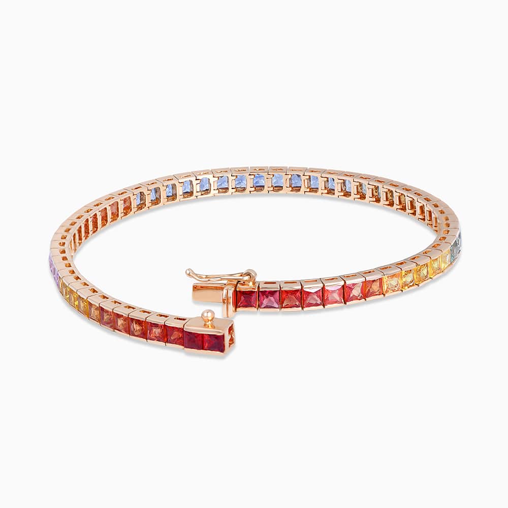 18k-rose-gold-rainbow-sapphire-tennis-bracelet-12-5-ctw2