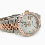 RX0000138_Rolex–Datejust–36–18ct Everose–Gold–&–Oystersteel–Jubilee–Mother–of–Pearl–Diamond–Set–Dial-4-min