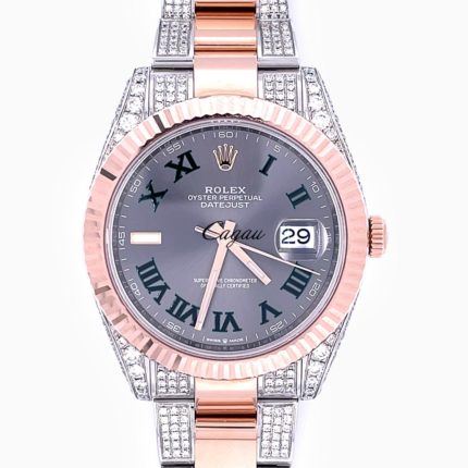 RX000026_Rolex-Datejust-41-Rose-Steel-Wimbledon-Custom-Diamond-Set-4-min