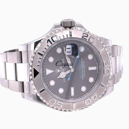 RX000065-Rolex–Yacht-Master40–Oystersteel-Platinum–Oyster–Slate-Dial-4