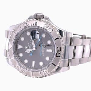 RX000065-Rolex–Yacht-Master40–Oystersteel-Platinum–Oyster–Slate-Dial-4