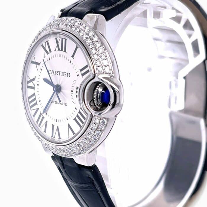 cartier-ballon-bleu-de-cartier-33-mm-automatic-movement-silvered-guilloche-dial-custom-diamond-set-5