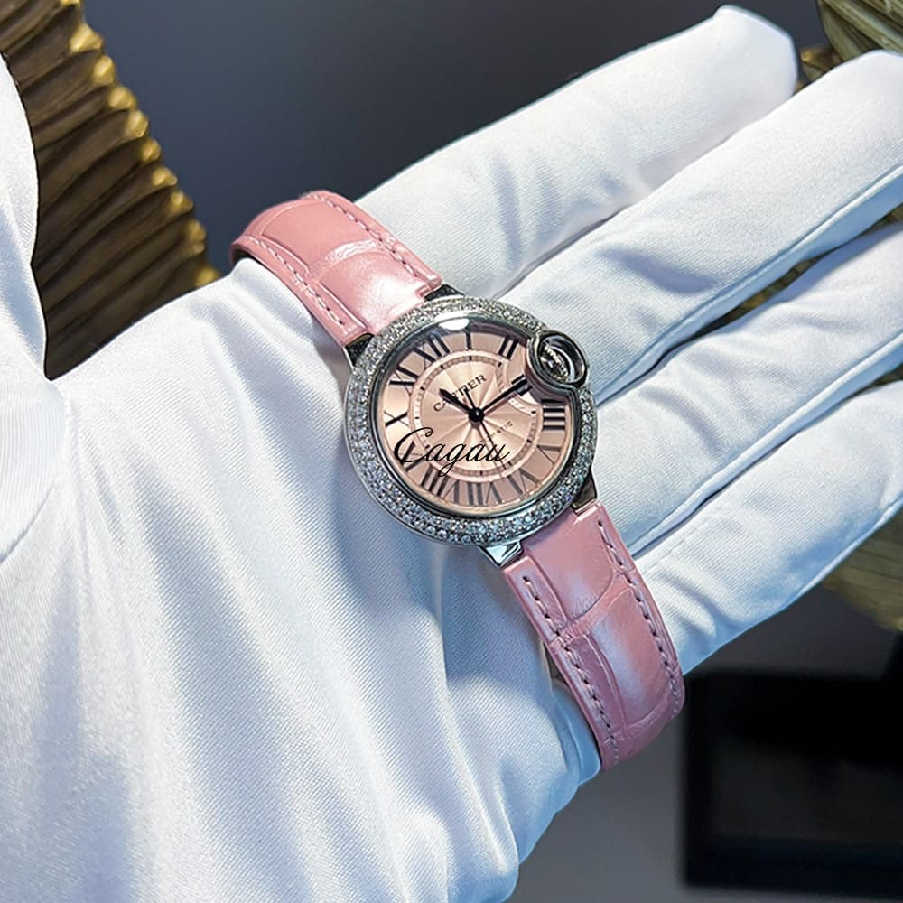 cartier-ballon-bleu-de-cartier-33-mm-pink-guilloche-dial-automatic-movement-custom-diamond-se-2