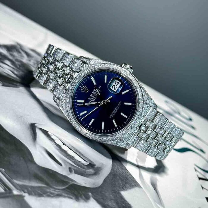 rolex-datejust-36-oystersteel-jubilee-blue-dial-custom-diamond-set-7