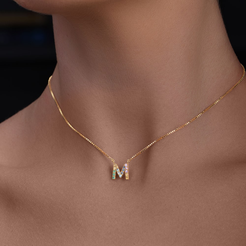 18K Yellow Gold, Charm Necklace Collection