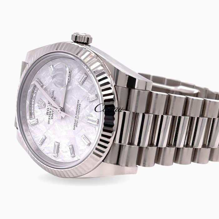 rolex-day-date-40-18ct-white-gold-president-meteorite-dial-fluted-bezel-baguette-diamond-index