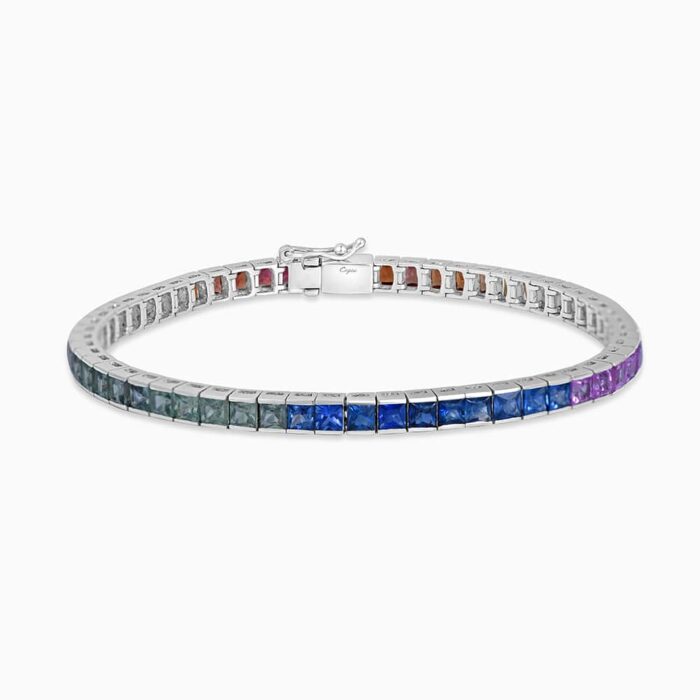 18k-white-gold-rainbow-sapphire-tennis-bracelet-12-5-ctw-1