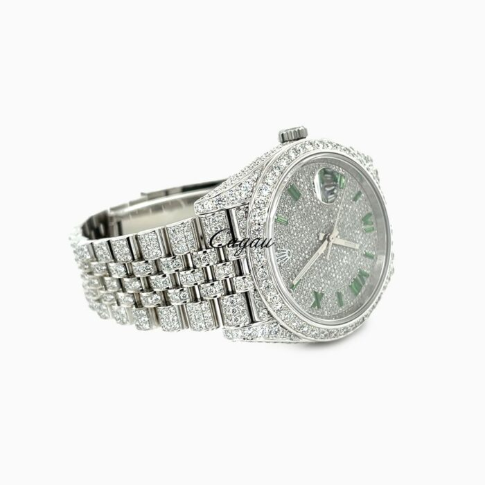 rolex-datejust-41-oystersteel-jubilee-custom-diamond-set-covert-green-numeral-dial-3