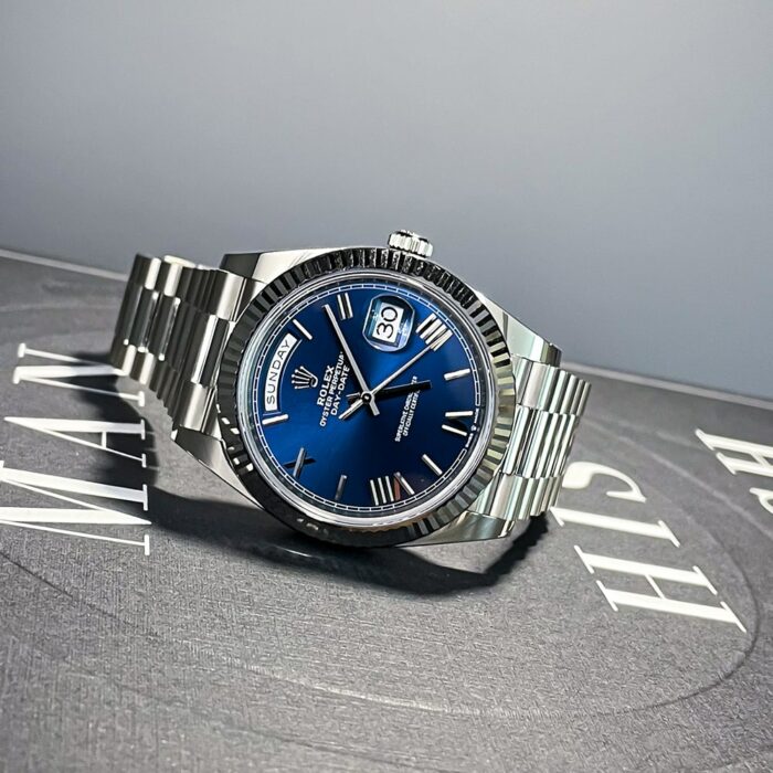 rolex-day-date-40-white-gold-blue-dial-president