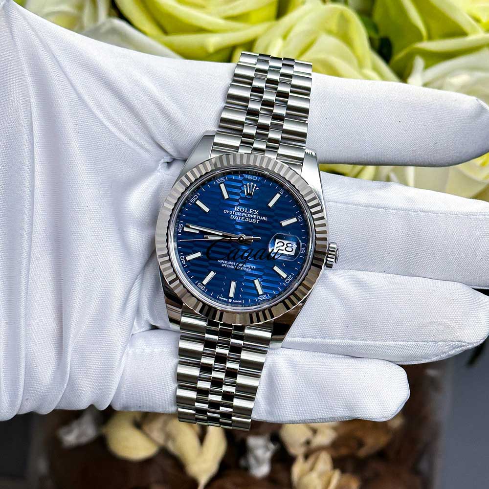 Rolex Datejust 41 - Oystersteel & White Gold - Jubilee - Cagau