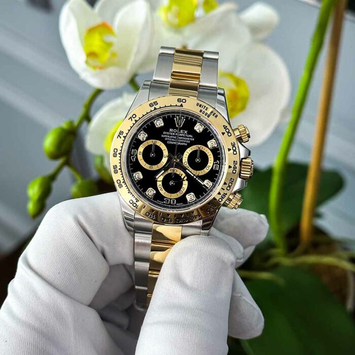 rolex-cosmograph-daytona-40-mm-oystersteel-yellow-gold-oyster-black-dial