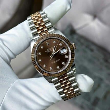 rolex-datejust-41-oystersteel-18ct-everose-gold-chocolate-diamond-dot-dial-jubilee-bracelet-6-1