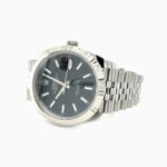 RX000154-Rolex–Datejust41–Oystersteel-White-Gold–Jubilee–Black-Dial-4