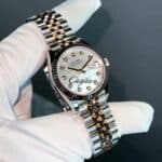 Rolex–Datejust41–Oystersteel-Everose-Gold–Jubilee–Sundust-Dial-2