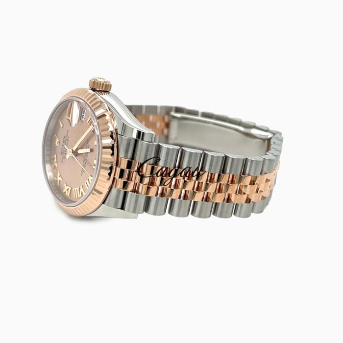 Rolex-Datejust-31-Oystersteel-Everose-Gold-Jubilee-Rose-Colour-Dial-4